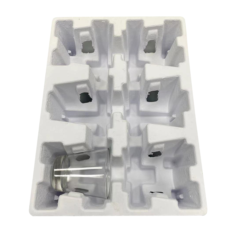 Dry press white pulp environmental inner pulptray for glass (5).jpg