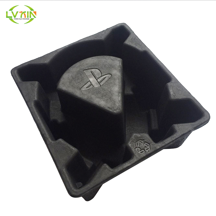 Black molded recycled pulping tray for earphone (2).jpg