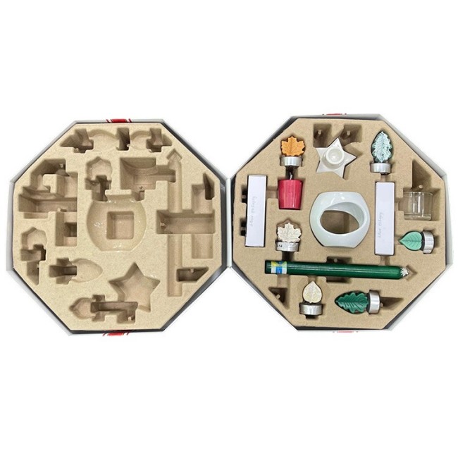 recyclable candle packaging tray