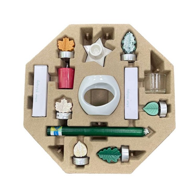 custom recyclable candle packaging trays