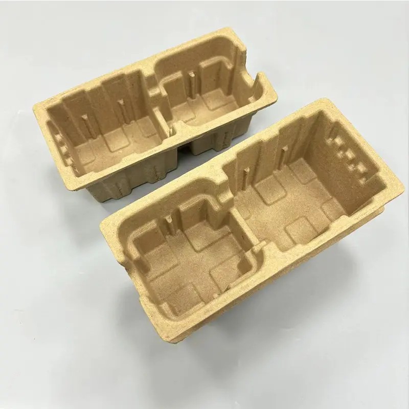 molded pulp tray for electronics