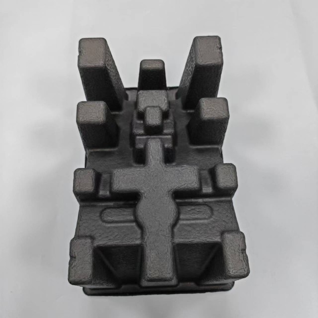 dry-pressed pulp tray for electronics