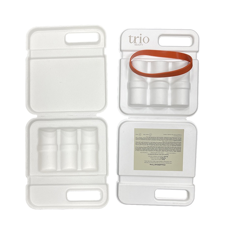 custom pulp molded cosmetic packaging