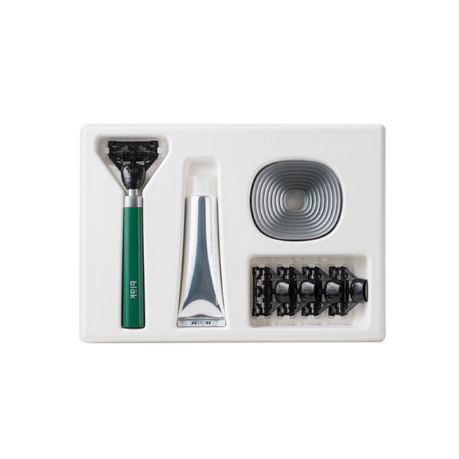 Sugarcane paper pulp tray for shaver