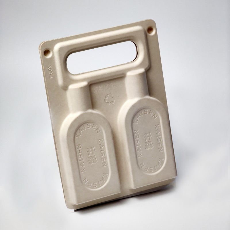 recycled paper clamshell