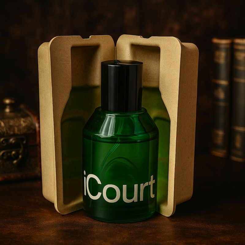 molded pulp tray for cosmetics